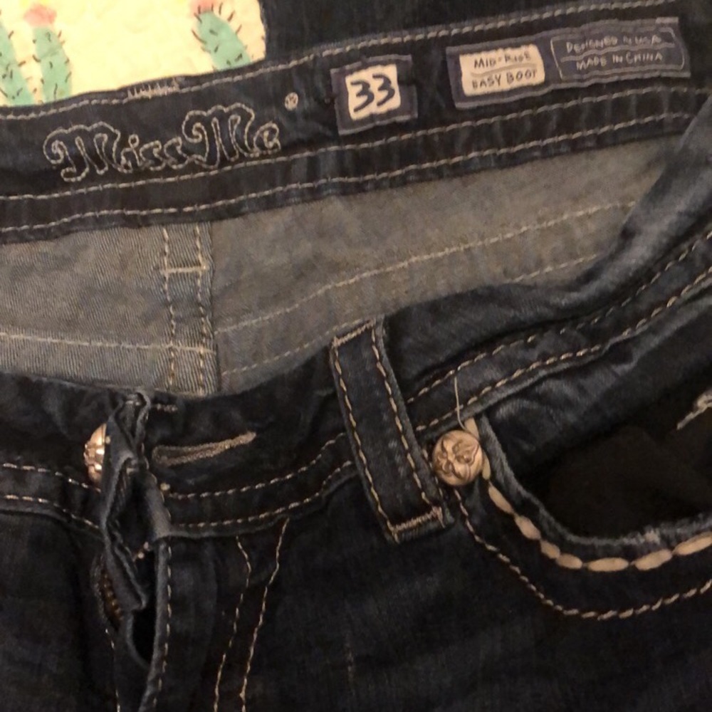 Miss me relaxed fit jeans